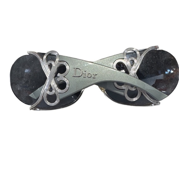 Dior glasses by John Galliano yk2 In gray with silver metal inserts 

0113